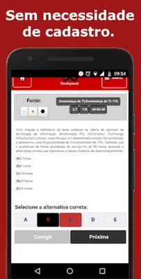 Simulado EsFCEx android App screenshot 0