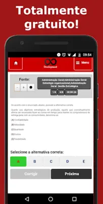 Simulado EsFCEx android App screenshot 1