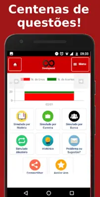 Simulado EsFCEx android App screenshot 4